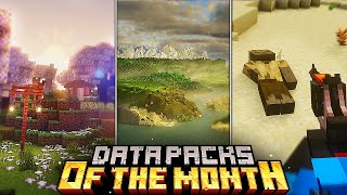 TOP 20 Minecraft Data Packs OF The Month For 120  March 2024 [upl. by Heyde894]