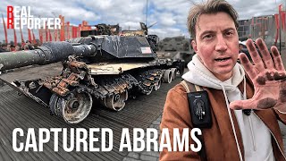 UpClose Look at Captured Abrams and Leopard in Moscow [upl. by Iahs55]