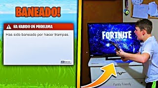 ¡¡ 7 NIÑOS que FUERON BANEADOS de Fortnite [upl. by Rob]