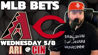 Diamondbacks vs Reds Picks  MLB Bets with Kyle Kirms Wednesday 58 [upl. by Anneis]