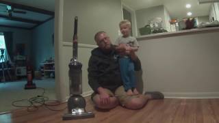 Dyson DC40 review on carpet and hard floors [upl. by Elaina]