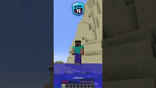 How to Avoid Making Mistakes at different Ranks minecraft shorts meme [upl. by Adnilg]