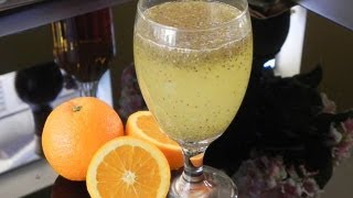 Agua de Naranja con Chia  Chia Nuestracasa2013 [upl. by Erroll]