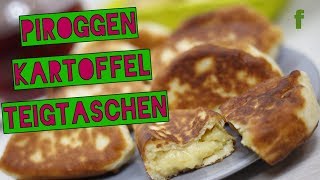 Piroggen  russische Teigtaschen mit Kartoffel  Piroschki  leckere Rezepte [upl. by Pettifer]