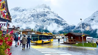 GRINDELWALD Switzerland🇨🇭Most Amazing Swiss Village In Autumn 🍁 SWISS Valley [upl. by Arihsaj]