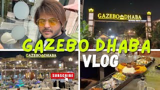 Gazebo Dhaba  20ft long Platter  Family Dhaba Near Mumbai amp Pune  Rhk Vlogs Official [upl. by Elene]