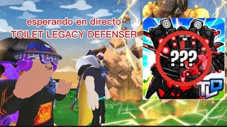 ESPERANDO TOILET LEGACY DEFENSER CON LOS HERMANOS CAVERO 👦👦👦 [upl. by Ahsirtap]