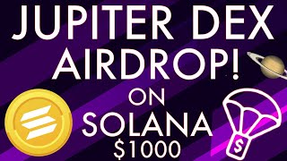 Jupiter Airdrop On Solana How To Qualify 2024 [upl. by Selry943]