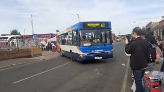 Bromley Bus Garage Open day Stagecoach Dennis Dart 34221 W221DNO Leaves Bromley Garage [upl. by Nuhsar880]