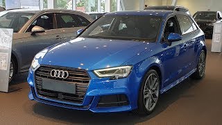 2019 Audi A3 Sportback sport 35 TFSI S line  Visual Review [upl. by Birk]