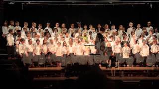 Linwood 2nd and 3rd Grade Choir Performance 2015 [upl. by Hgielah]