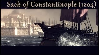 Fourth Crusade  Sack of Constantinople 1204 Medieval Kingdoms Mod [upl. by Argyle175]