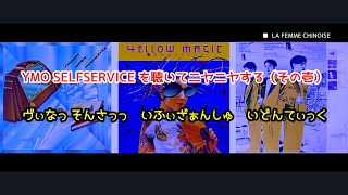 YMO SELFSERVICE を聴いてニヤニヤする（その壱） [upl. by Llemert935]