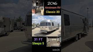 Airstream RV 2016 Classic 30 airstream airstreamtrailer traveltrailer traveling adventure [upl. by Ketty]