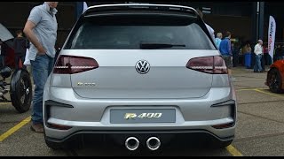 2015 Volkswagen Golf VII R400 Concept  Exhaust Sounds amp Walkaround [upl. by Llennehc]