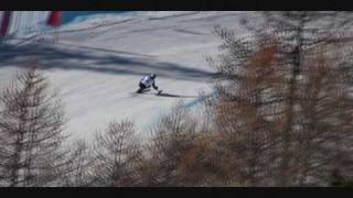 Sestriere IPC World Cup Gold Medal Run 20 Jan 2010  Sit Skier Sean Rose [upl. by Sllew413]