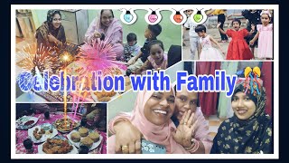 Celebration with family 😍Bohot Din Baad Bht Maze Kiya ❤️ [upl. by Tansy]