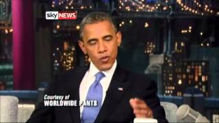 Late Show with David Letterman  Great Moments in Presidential Speeches Part 12 [upl. by Annalla]