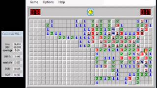 Minesweeper Expert  0031133 World Record Speed Run by Kamil M 2010 SDA [upl. by Boy134]