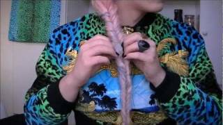 How to make extra long fishbonefishtail braids [upl. by Annawat]