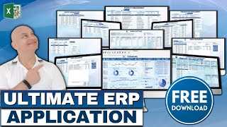 Master The ULTIMATE ERP Application In Excel Build Big Apps FAST Masterclass  FREE Download [upl. by Jude188]