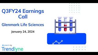 Glenmark Life Sciences Earnings Call for Q3FY24 [upl. by Somerville573]