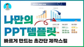 PPT 잘 만드는법ㅣ디자인 매번 쉽게 바꾸고 싶을 때 보는 영상ㅣ템플릿만들기ㅣ이지쌤 [upl. by Romie]