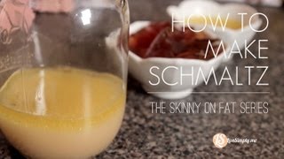 How to Make Homemade Schmaltz [upl. by Eberle]