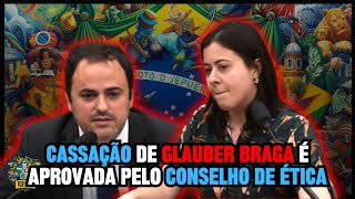 Cassação de Glauber Braga é aprovada pelo Conselho de Ética [upl. by Allicerp]