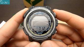 CASIO Protrek Mens Watch PRW20001ER  Eorogr [upl. by Ilyse]