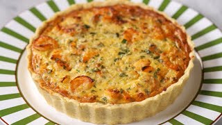 Recette  Tarte aux Crevettes 🥧🍤l [upl. by Gerick633]