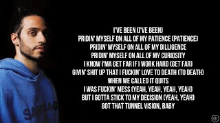 Russ  TUNNEL VISION Lyrics [upl. by Hola]