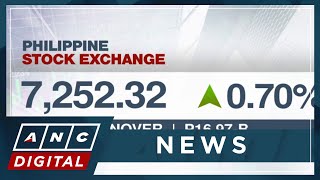 PSEi ends week higher at 7252  ANC [upl. by Frick]