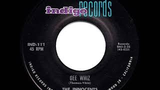 1961 HITS ARCHIVE Gee Whiz  Innocents [upl. by Aihsia377]