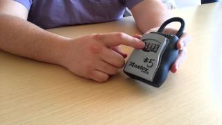 How to use Master lock box [upl. by Alina]