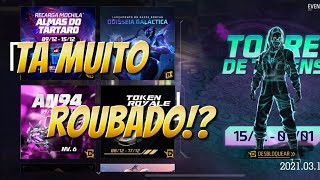 NOVO TORRE DE TONKENS COM MAIS NOVO TOP CRIMINAL PENUMBRA NO FREE FIRE [upl. by Retsevel500]