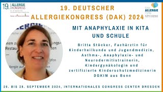 Mit Anaphylaxie in KiTa und Schule [upl. by Ailedroc]