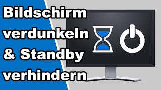 Bildschirm ausschalten amp Standby nach Inaktivität verhindern [upl. by Remark595]