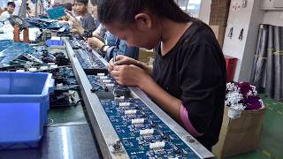 Inside a Small Chinese Electronics Factory  From the Archives [upl. by Corson920]