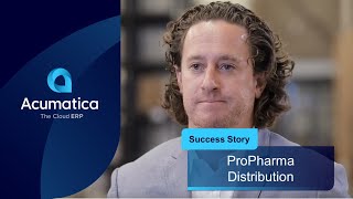 Acumatica Customer Story ProPharma Distribution [upl. by Woodford723]