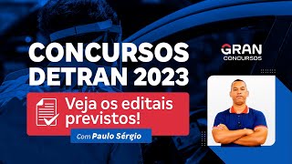 Concursos DETRAN 2023  Veja os editais previstos [upl. by Ehgit]