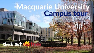 Macquarie University campus tour Sydney [upl. by Htrahddis385]