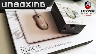 My Old Mouse Broke  Razer Lancehead Tournament Edition amp Invicta Mouse Pad Unboxing Mercury White [upl. by Spillar]