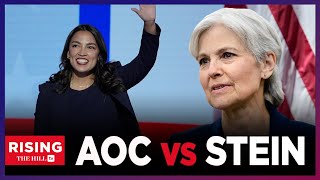 AOC LASHES OUT At Jill Stein Demands FEALTY To Dems Green Party Candidate On RISING [upl. by Canon109]