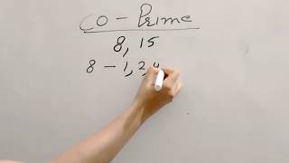 Co Prime Numbers क्या होते हैंWhat is CoPrime Numbers [upl. by Eaned635]