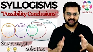 Syllogism  5 Learn how to deal with quotpossibilityquot type conclusions in syllogism problems [upl. by Nylidam]