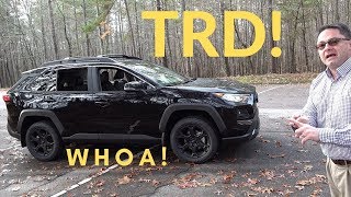 Review of 2020 RAV4 TRD OffRoad  it rocks [upl. by Ardnekal]