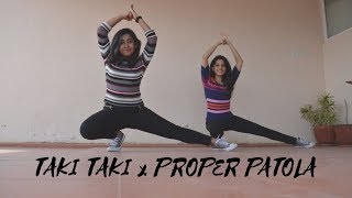 TAKI TAKI x PROPER PATOLA CHOREOGRAPHY  DJ PATANX REMIX  DYNAMIC DANCE DUO [upl. by Hyacinthie]