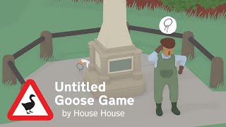 Untitled Goose Game  Gameplay Trailer  Out now [upl. by Asillem]