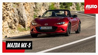 Mazda MX5 Facelift 2024 Kleiner Roadster großer Spaß  AUTO ZEITUNG [upl. by Conlin392]